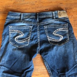 Silver brand Sam boyfriend for Capri size 33